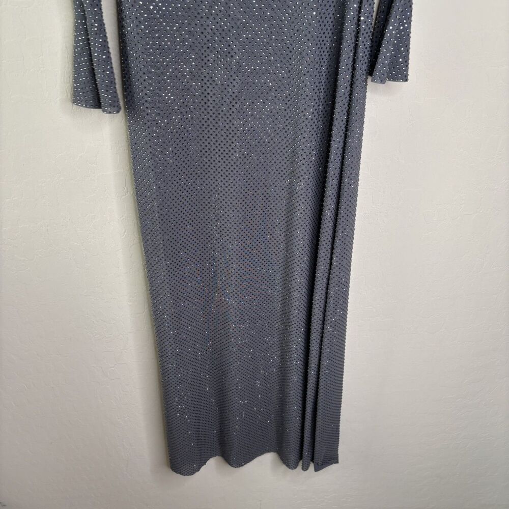 Meshki Marcel Off Shoulder Diamante Maxi Dress - Picture 8 of 8